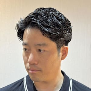 ビジネスウェーブパーマ