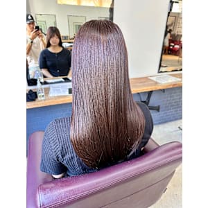 ★mocha brown × 髪質改善ストレート★