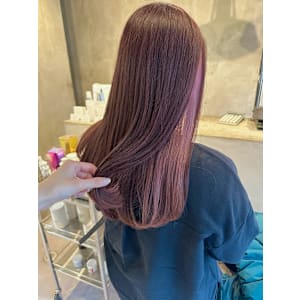 ◎ピンクのインナーカラー