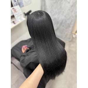 ダークグレー/艶髪/髪質改善