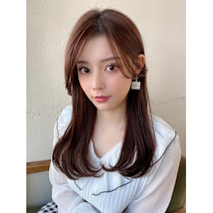 大人かわいいくびれヘアセミロング × ミルクティーベージュ - AFLOAT/L 錦糸町【アフロートエル】【アフロートエル キンシチョウ】掲載中