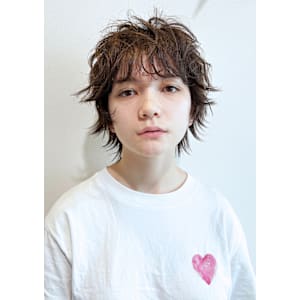 外はねショートヘア/髪質改善/イルミナカラー