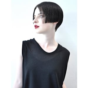 くびれヘアアプリコット黒髪夏ハイライトカラー丸型卵型ボブ - KOKO 本八幡【ココ モトヤワタ】掲載中