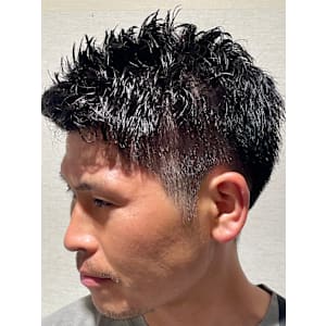 アップバングショート