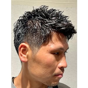 アップバングショート