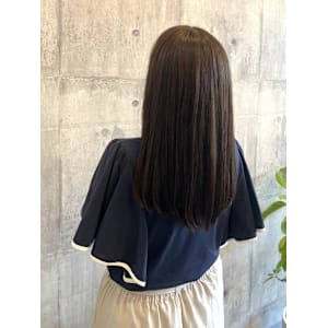 ナチュラルブラウン×ストレートヘア【ARCH Sayaka】