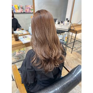 超高濃度水素ケアカラー/ミルキーブラウン/ブリーチなし