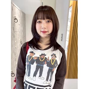 【rizu】透明感カラー/顔周りレイヤー/髪質改善カラー - MOON by KENJE【ムーンバイケンジ】掲載中