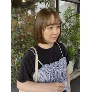 ボブ/ナチュラルブラウン