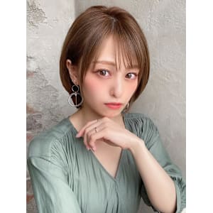 30代40代に人気の大人かわいい前髪ありのくびれショート - AFLOAT/L 錦糸町【アフロートエル】【アフロートエル キンシチョウ】掲載中