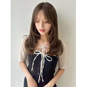 【艶感★韓国前髪】韓国風20代30代大人可愛いカール