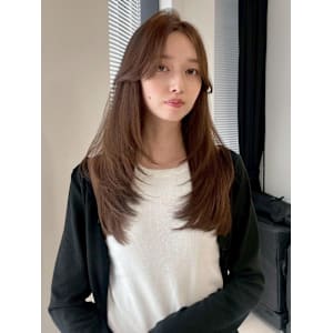 【透明感♪韓国風エギョモリ】シースルーバング大人可愛い小顔