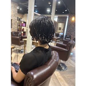 ふんわりパーマスタイル！