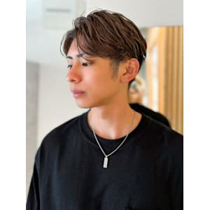 [takumi]フェザーパーマ/メンズマッシュ/