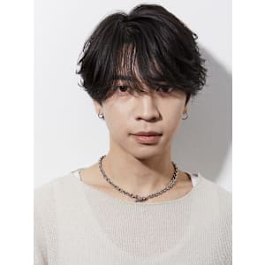 韓流シースルーマッシュ×ニュアンスパーマ