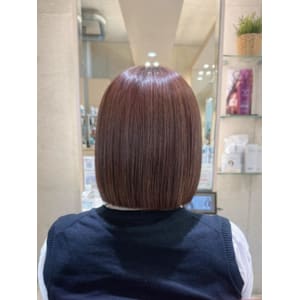 艶髪を叶えるピンクブラウンボブ - EMU international 春日部本店【エムインターナショナル】掲載中
