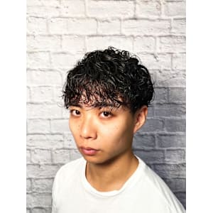 マッシュパーマ