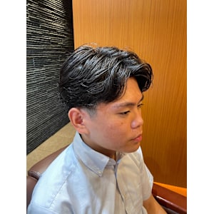 銀座　理容室　毛流れパーマ - ヘアーモードキクチ 銀座店【ヘアーモードキクチ】掲載中