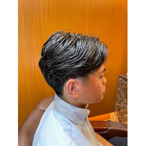 銀座　理容室　毛流れパーマ - ヘアーモードキクチ 銀座店【ヘアーモードキクチ】掲載中