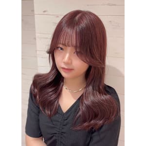 【LAGOON】韓国ヨシンモリ美髪ワインレッド