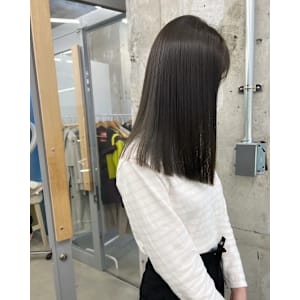 リンゴ幹トリートメント/髪質改善/ストレート