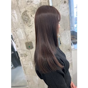 ◆酸性ストレート/ブラウンベージュ/髪質改善/TOKIO