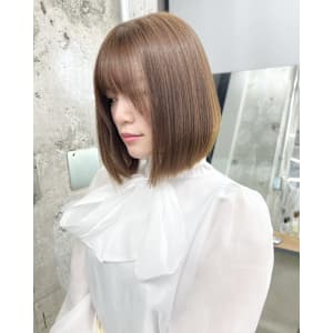 酸性ストレート/ベージュ/ショートボブ/トキオ