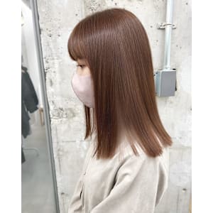 酸性ストレート/ベージュ/髪質改善/TOKIO