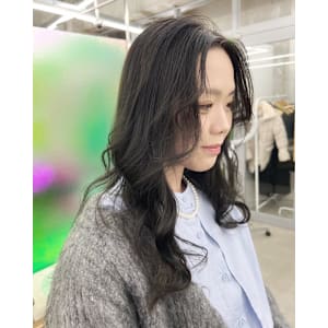 大人カール/小顔カット/艶カラー/ケアカラー