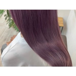 ◆透明感カラー/ピンクベージュ/イルミナカラー/TOKIO