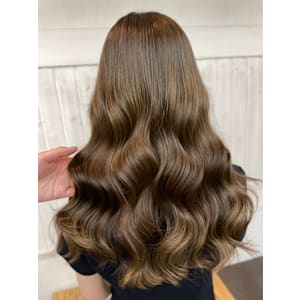 ◆小顔/大人可愛い/モテ髪/ロングレイヤー/ココアベージュ