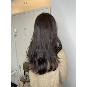 ◆大人カール/グレージュカラー/小顔カット