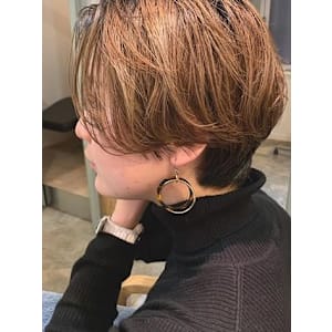 ◆大人ショート/ハイトーン/イルミナカラー/TOKIO