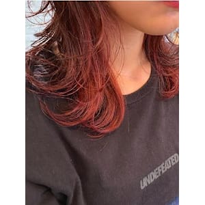 ◆大人カール/ブラッドオレンジ/レイヤーカット