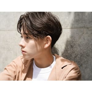 ◆メンズ/黒髪/束感/モテる/シークレットパーマ