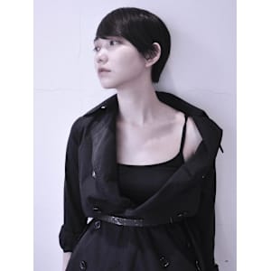 くびれヘアアプリコットオレンジ夏ハイライトカラー黒髪ショート - KOKO 本八幡【ココ モトヤワタ】掲載中