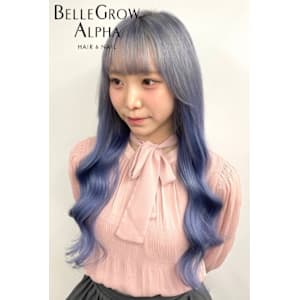 カラー＋羽エクステ