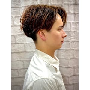 かき上げ73パーマ