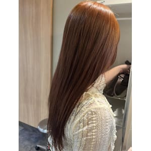髪質改善オレンジベージュ
