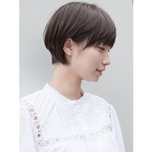 【大人ショート】前髪にこだわった大人ショート