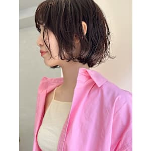 【＊大人かわいい＊】丸みショートボブ