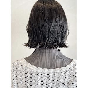 切りっぱなし○アイスグレージュ