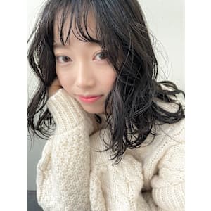 〈 medium〉ゆるめミックス○透けグレージュ/天神大名