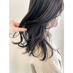 暗め透け感◯グレージュ　/福岡天神大名/ヘッドスパ