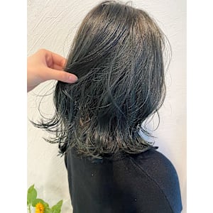 highlight○カーキグレージュカラー