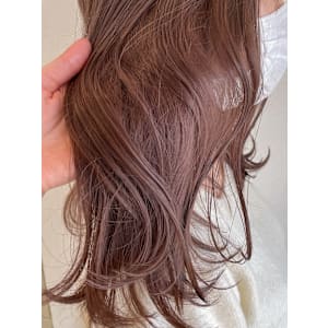 透明感ピンク.ラベンダーカラー/髪質改善/天神大名/