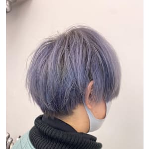 ハイトーンマッシュスタイル