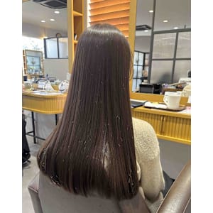 ロング×オリーブベージュ