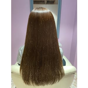 切りっぱなしスタイル