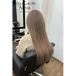 カラー＋エクステ - BELLE GROW ALPHA HAIR&NAIL【ベルグローアルファヘアアンドネイル】掲載中